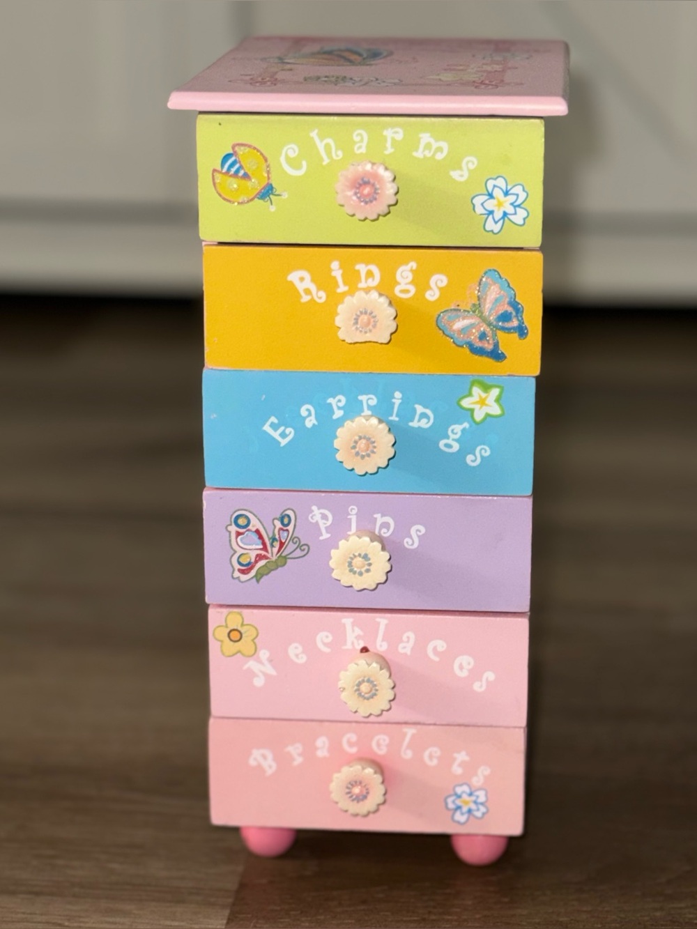 Vintage Kids Jewelry Box